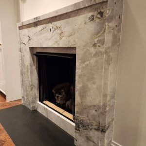 Fireplace, Burrasca Marble